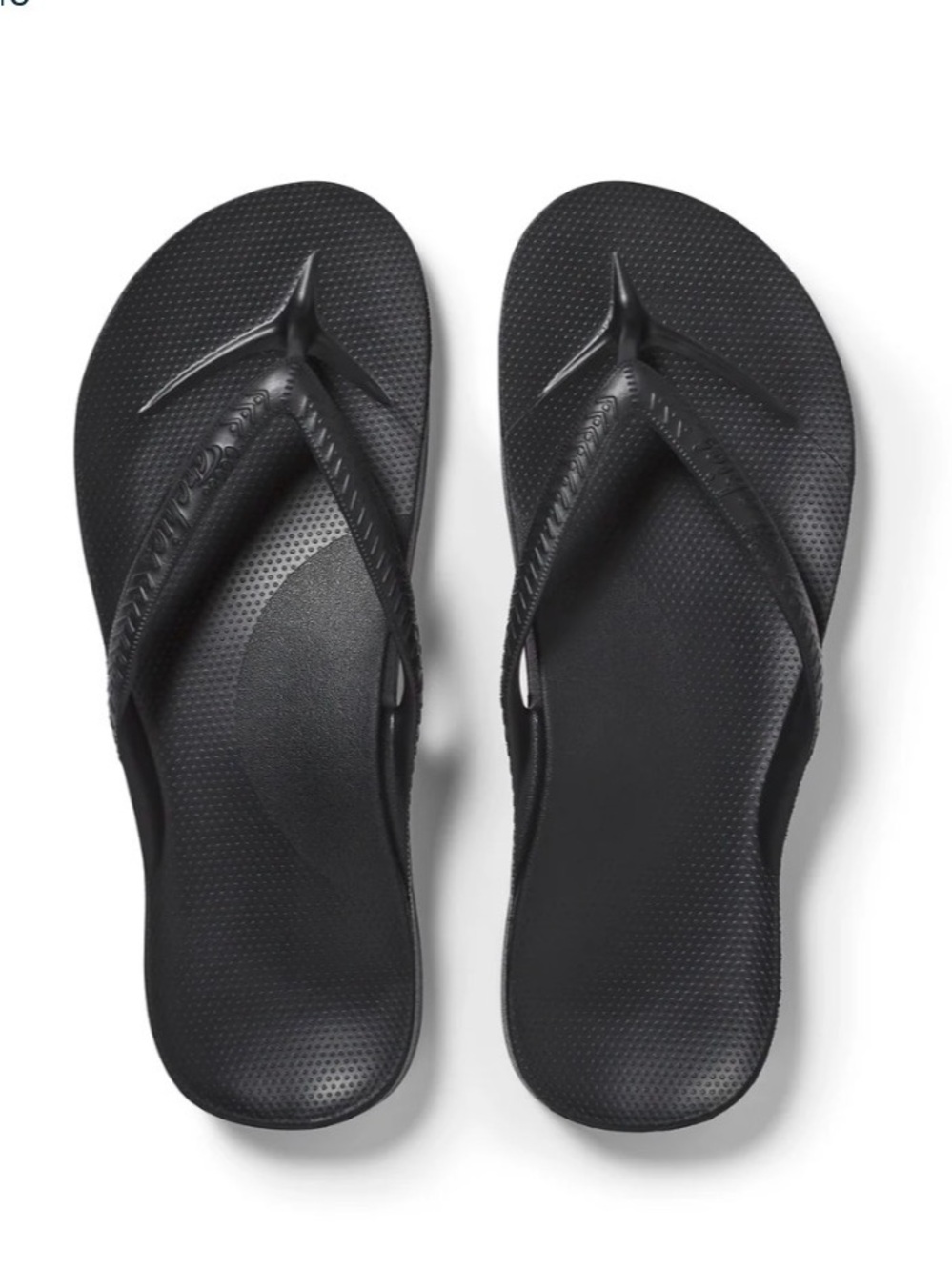 Black Women's Comfort Flip Flop Sandals